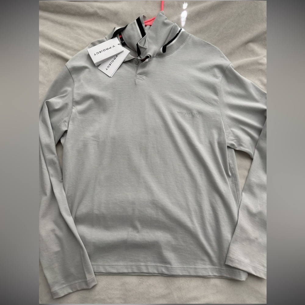 Y/Project FW21 three neck long sleeve polo